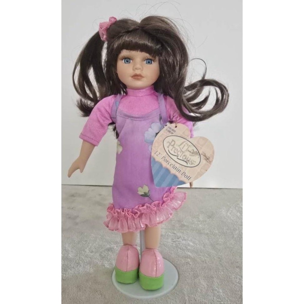 Lil Precious 12" Porcelain Doll Collectors Choice By Dan Dee NEW
